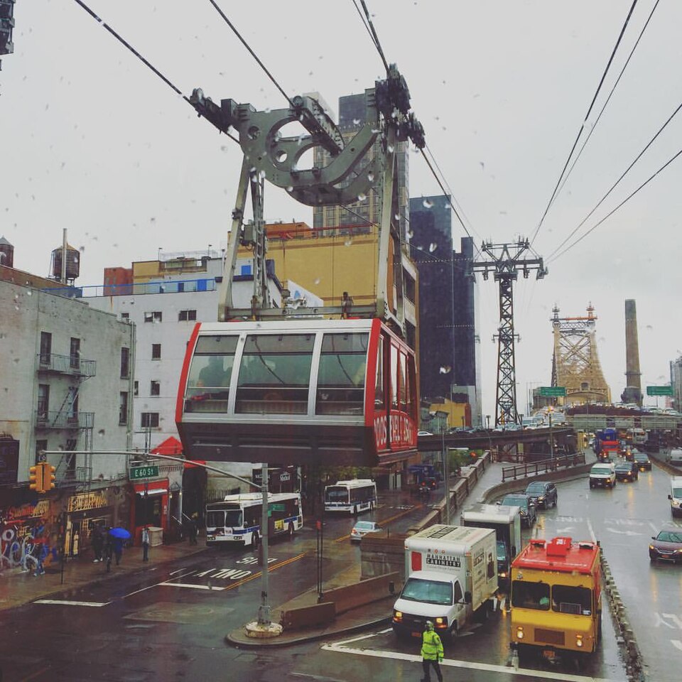 纽约罗斯福岛缆车怎么坐？票务、步行与家庭返程｜Roosevelt Island Tramway vc