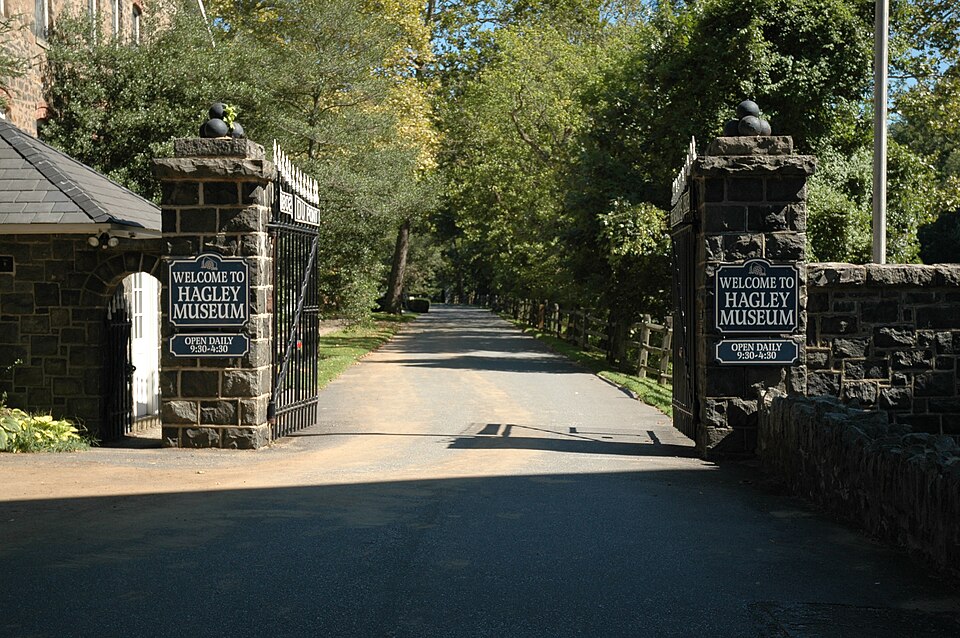 特拉华哈格利博物馆怎么参观？杜邦工业历史与家庭半日路线｜Hagley Entrance Wilmington DE