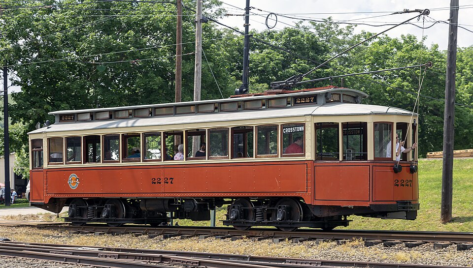 宾州电车博物馆怎么安排？展览与乘车项目核对｜PA Trolley Museum 2227 PA2