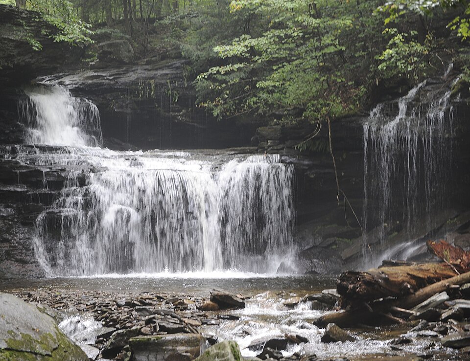 Ricketts Glen适合亲子吗？瀑布徒步与替代路线｜Waterfalls in Ricketts Glen State Park -1