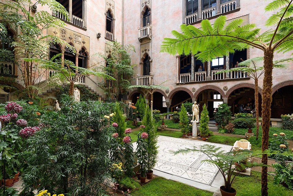 波士顿加德纳博物馆怎么逛？庭院艺术与家庭短停｜Isabella Stewart Gardner Museum Boston November 2016 001