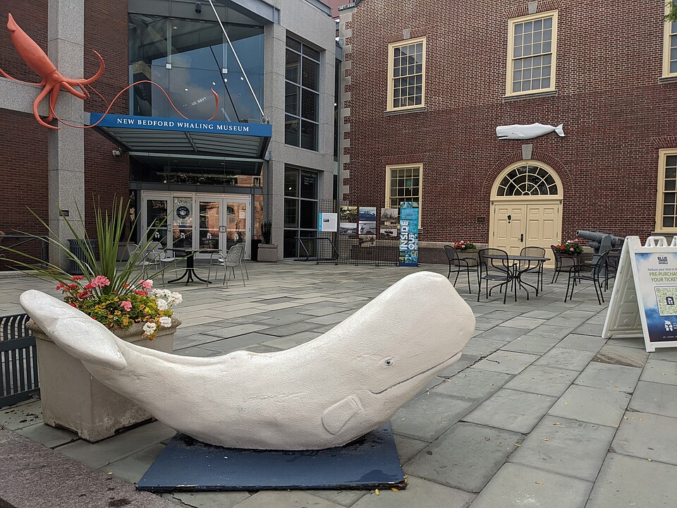 新贝德福德捕鲸历史怎么参观？博物馆与港口家庭路线｜Entrance at New Bedford Whaling Museum