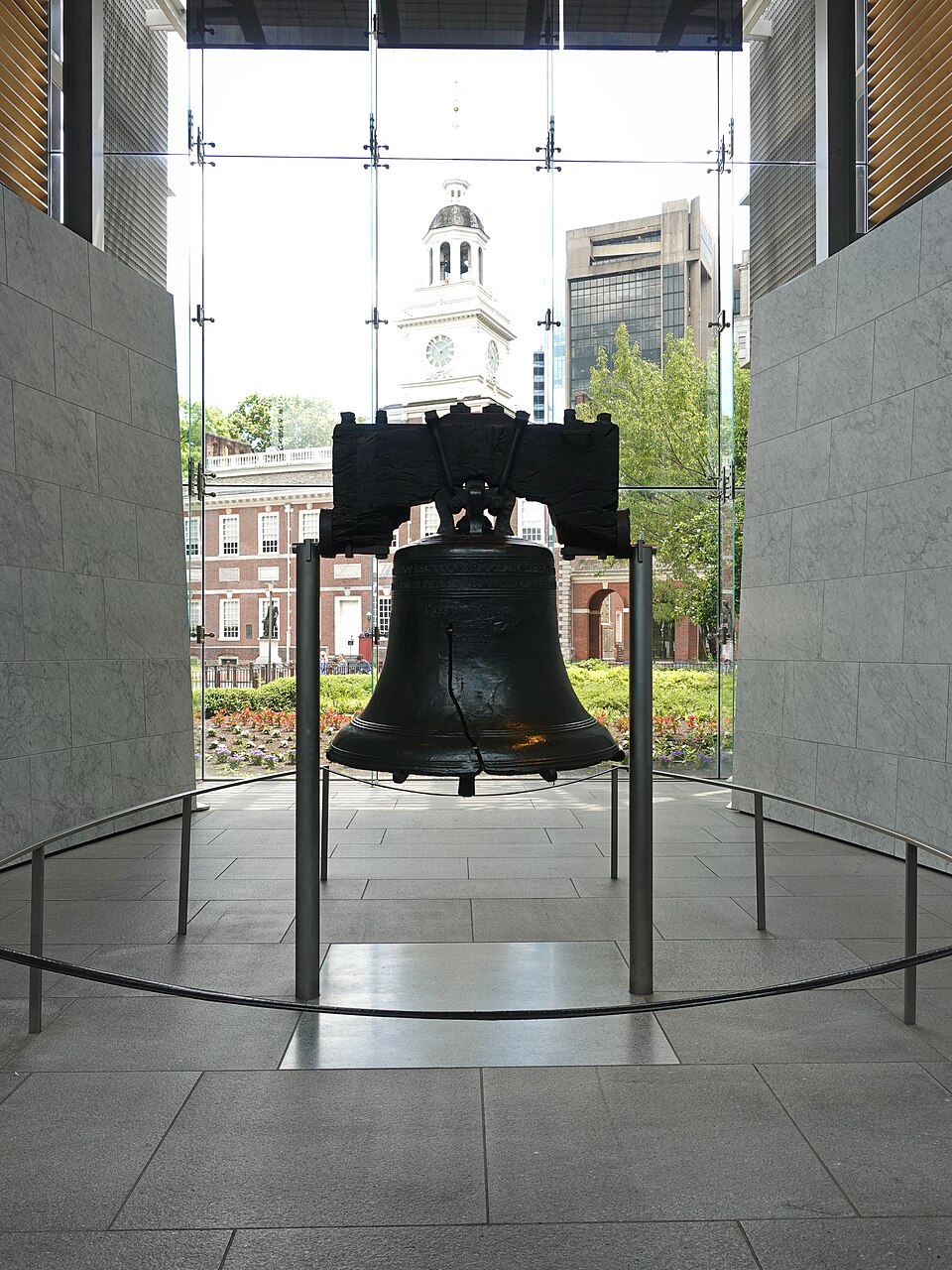 费城自由钟怎么参观?排队、安检与老城家庭短停|Liberty Bell, Philadelphia 20240528