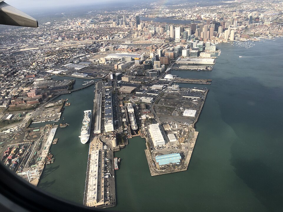 波士顿邮轮码头怎么接送？Flynn码头与登船行李｜Boston cruse terminal and Drydock No. 3, Oct 2019.agr