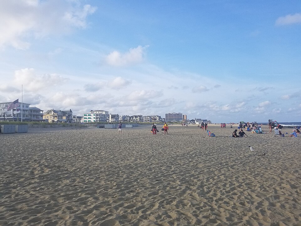 新泽西Ocean Grove适合父母吗？海滨街区与慢行｜Beach at Ocean Grove, NJ (2)