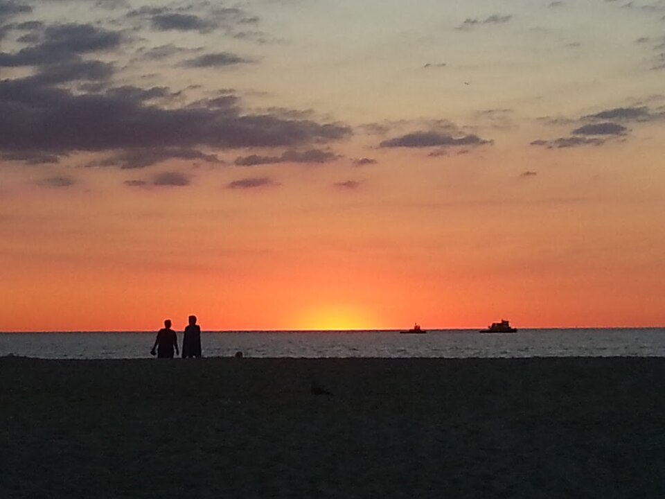 Sandy Hook怎么玩？海滩、历史区域与家庭交通｜Sunrise at sandy Hook beach New Jersey 20130811 060129