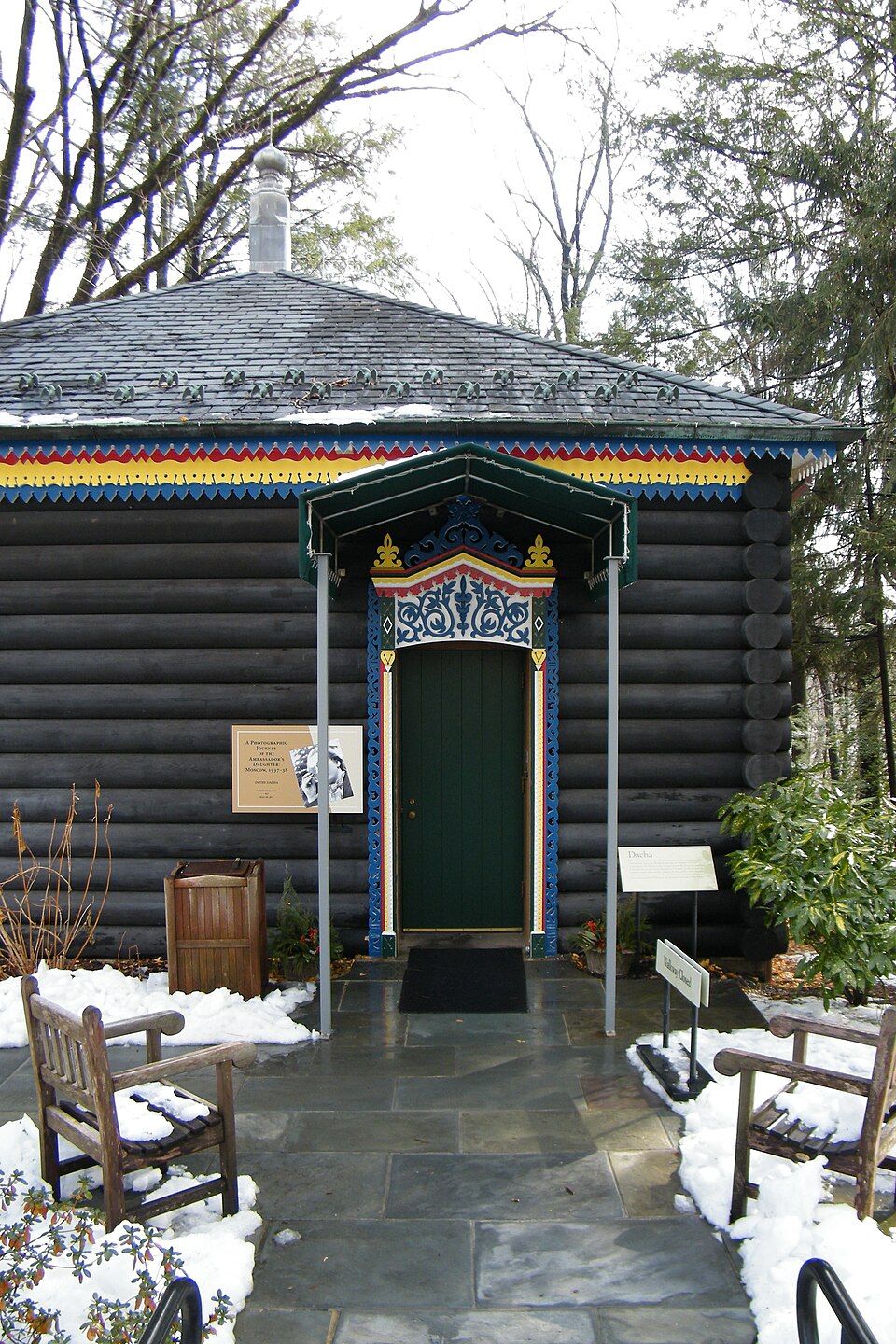 华盛顿Hillwood怎么安排？庄园艺术与花园体力｜Dacha at Hillwood Estate, Museum & Gardens, Washington, D.C. - Sarah Stierch