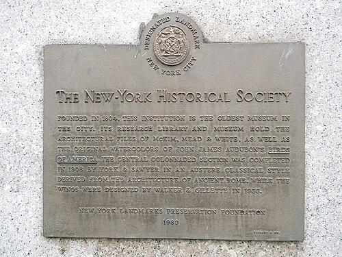 纽约历史博物馆怎么逛?城市历史与亲子看展取舍|New-York Historical Society 现场铭牌实拍