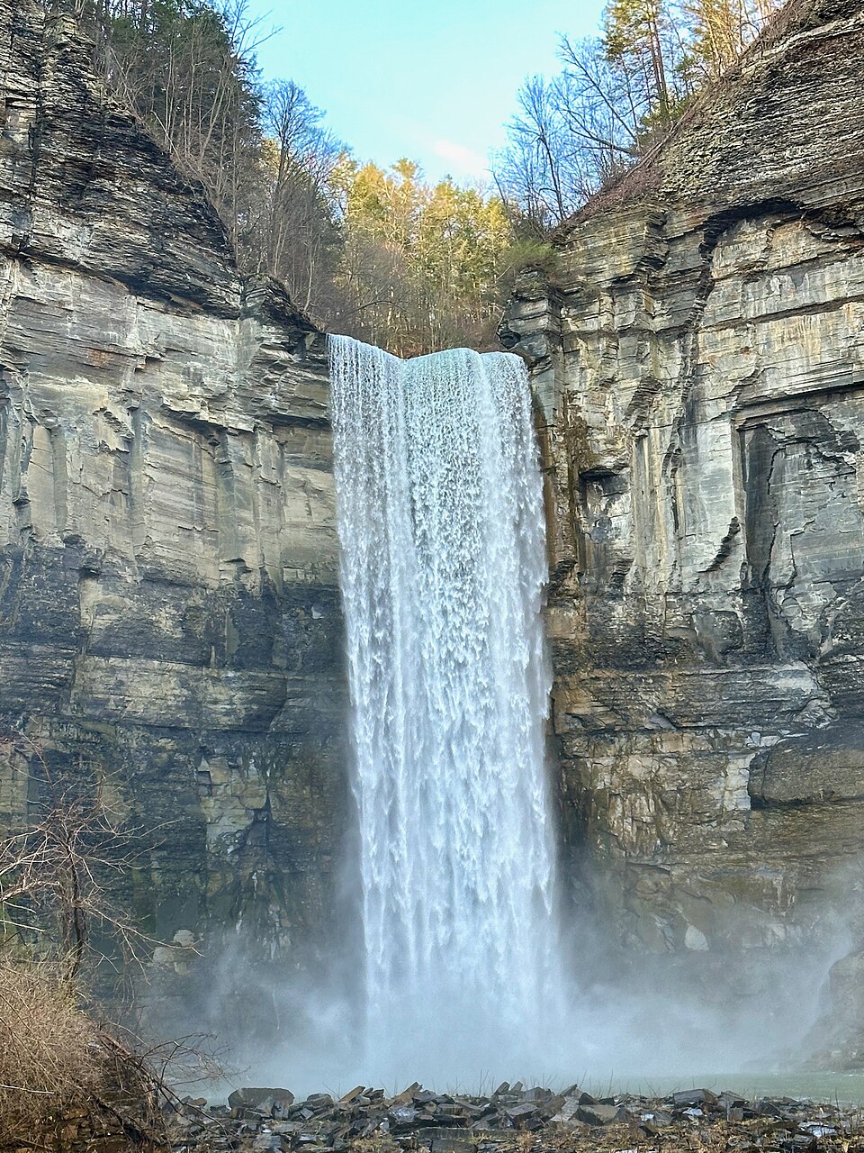 Taughannock瀑布怎么玩？观景台与峡谷步道取舍｜Taughannock Falls, Ulysses, NY - 2024