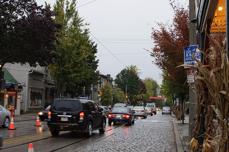 费城栗子山怎么去？Chestnut Hill街区与家庭一日游取舍｜Germantown Avenue, Chestnut Hill, Philadelphia (6315441711)