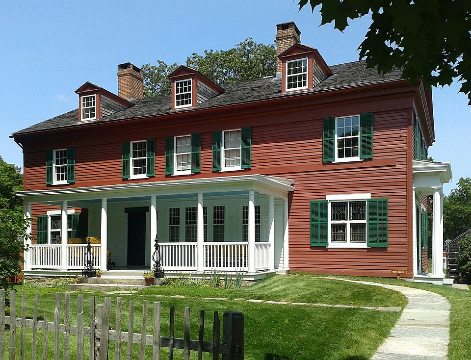 康州Weir Farm怎麼參觀？藝術家故居與園地步行｜Weir Farm National Historic Site - front of the house