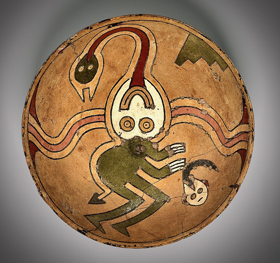 大都会博物馆半日游怎么走？第五大道馆门票与家庭路线｜Oculate Being, Paracas culture. 350 BCE–60 CE Met Museum