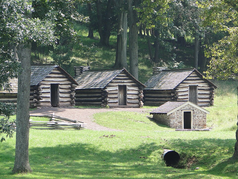 费城福吉谷怎么安排？历史公园与老人分段游览｜Valley Forge National Historical Park, Log Cabins