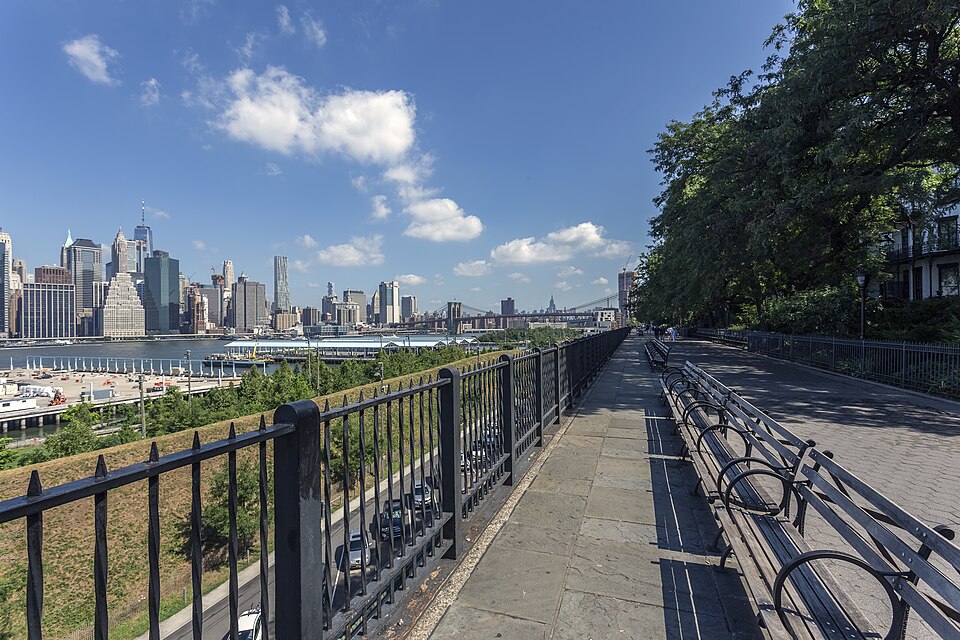 布鲁克林高地怎么逛?海滨长廊与家庭短路线|Brooklyn Heights Promenade NY1