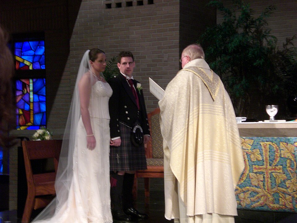 紐約婚禮接送服務：新人、賓客及家庭車輛安排｜Church wedding in Pittsford, New York, November 2006