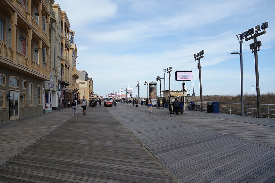 纽约去大西洋城适合家庭吗？木板步道与海边行程｜Atlantic City Boardwalk td (2019-04-07) 002