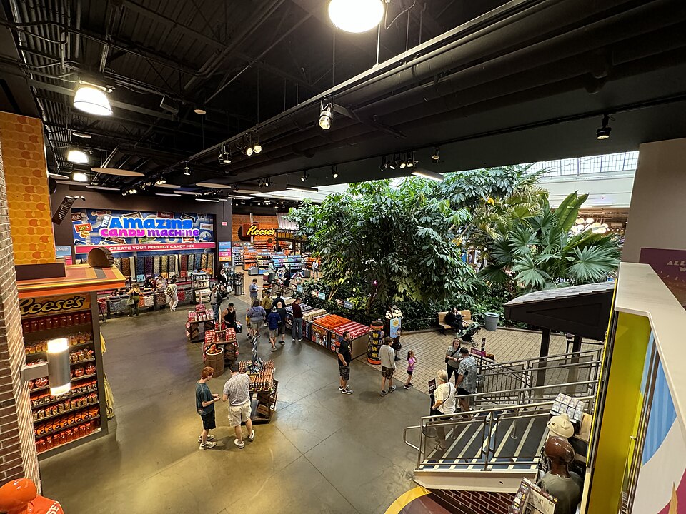 紐約到赫爾希 Hershey 包車：巧克力主題、親子短假與酒店接送｜Hershey's Chocolate World interior